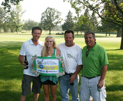Golf Scramble 2012 1st place