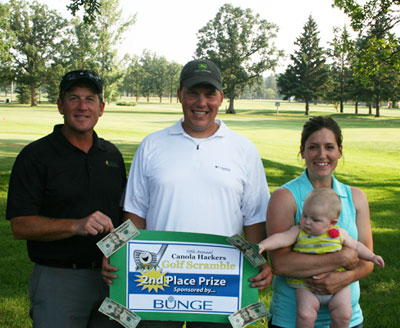 Golf Scramble 2012 2nd place