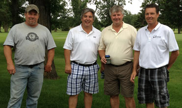 Golf Scramble 2013 1st place