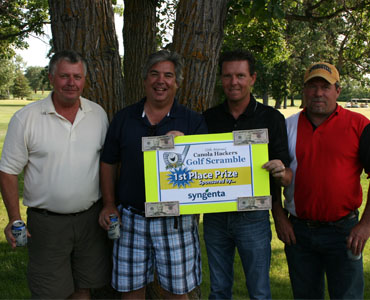 Golf Scramble 2014 1st place