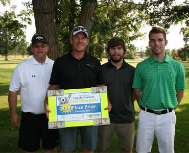Golf Scramble 2014 2nd place