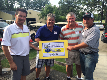 Golf Scramble 2015 1st place