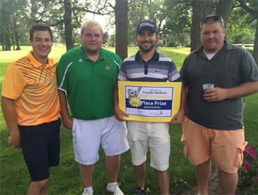 Golf Scramble 2015 2nd place