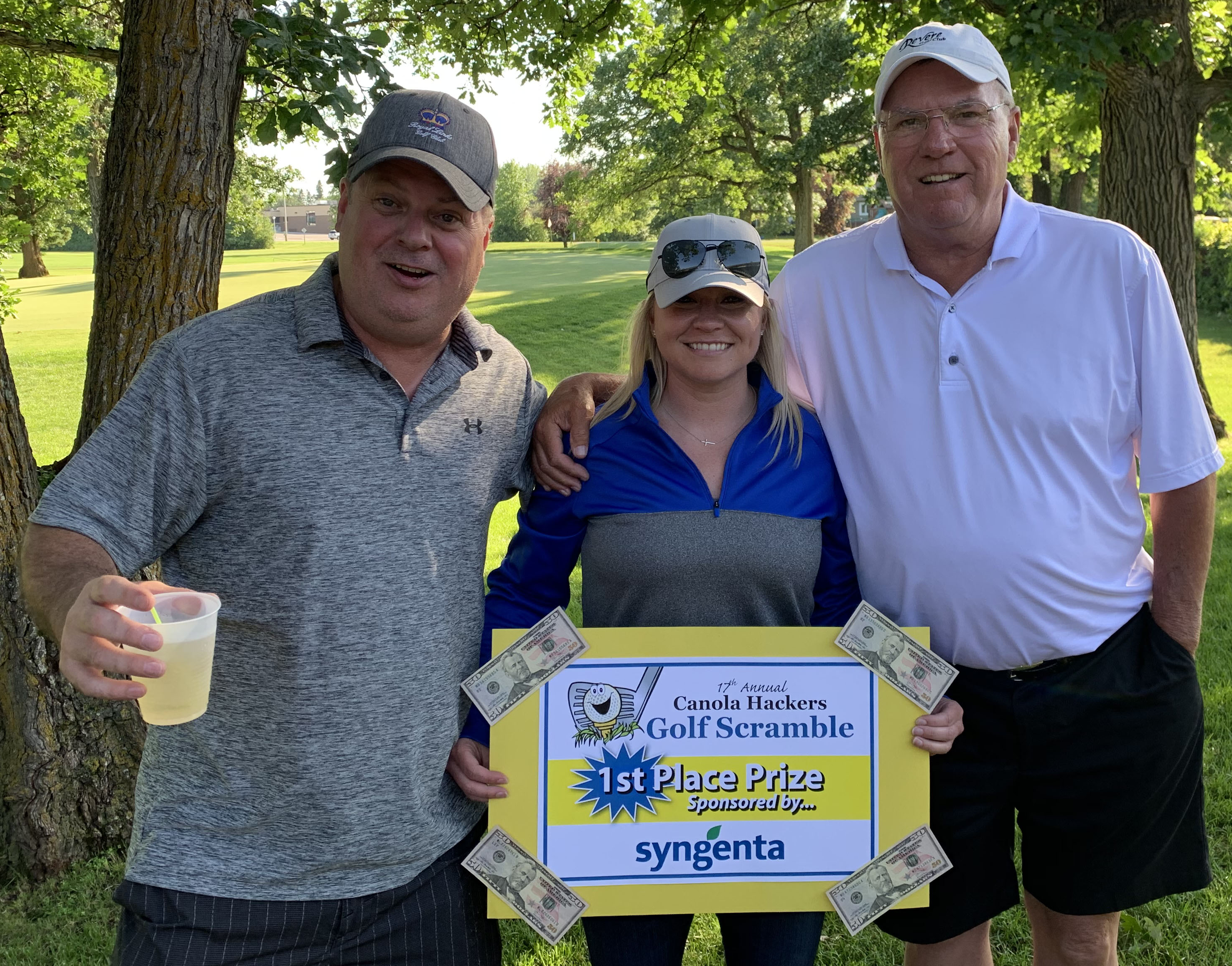 Golf Scramble 2019 1st place